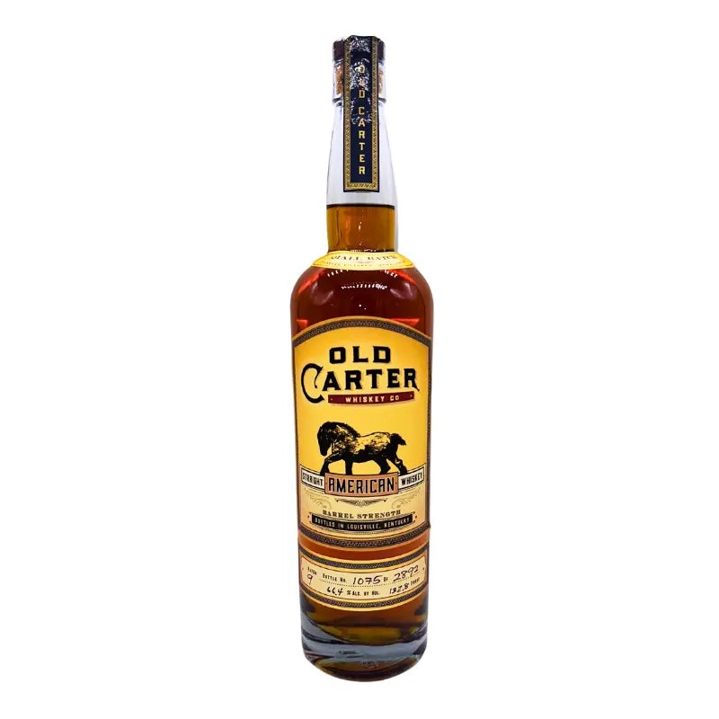 Old Carter Straight American Whiskey Batch 9 2022 Release