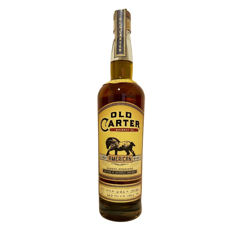 Old Carter Straight American Whiskey Small Batch 12 2023 Release