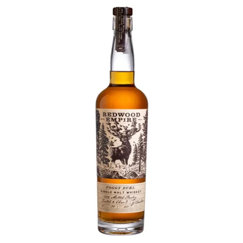Redwood Empire Foggy Burl California Single Malt Whiskey 750mL