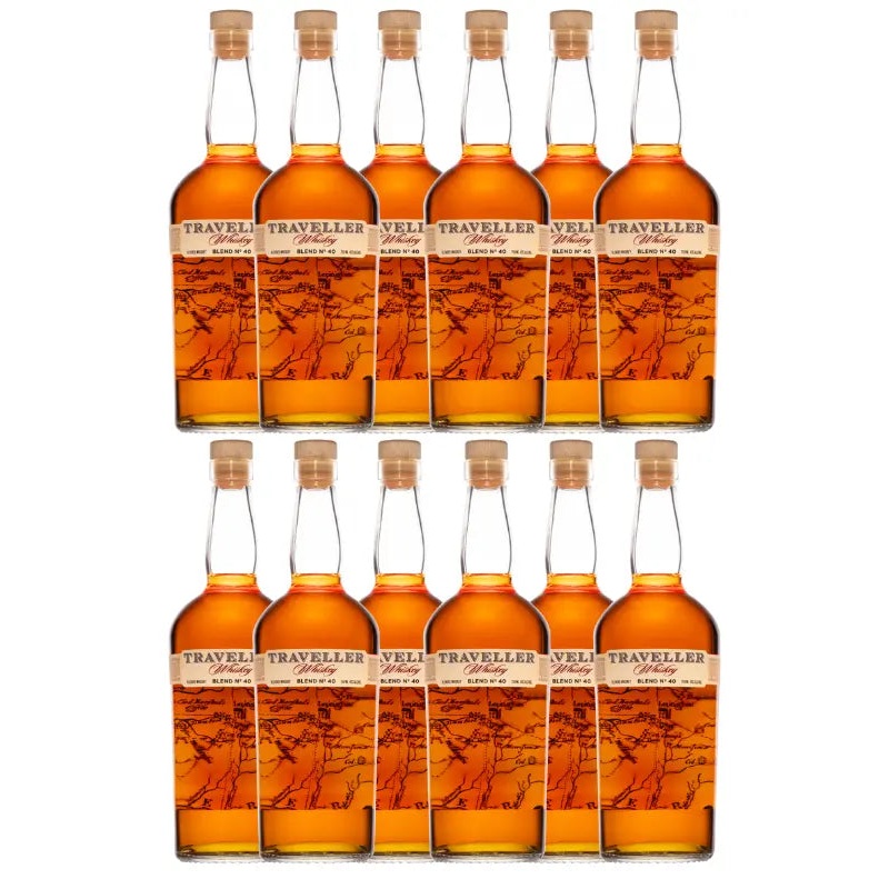 Traveller Blend No. 40 Whiskey by Chris Stapleton & Buffalo Trace 12 Pack 750mL
