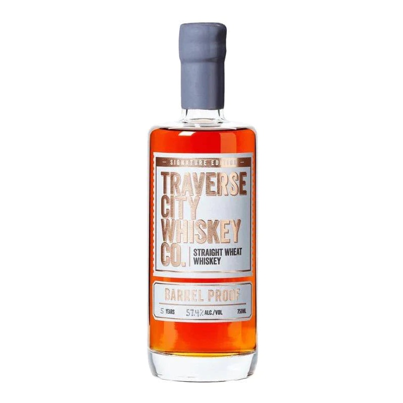 Traverse City Whiskey Co. Barrel Proof Straight Wheat Whiskey 750mL