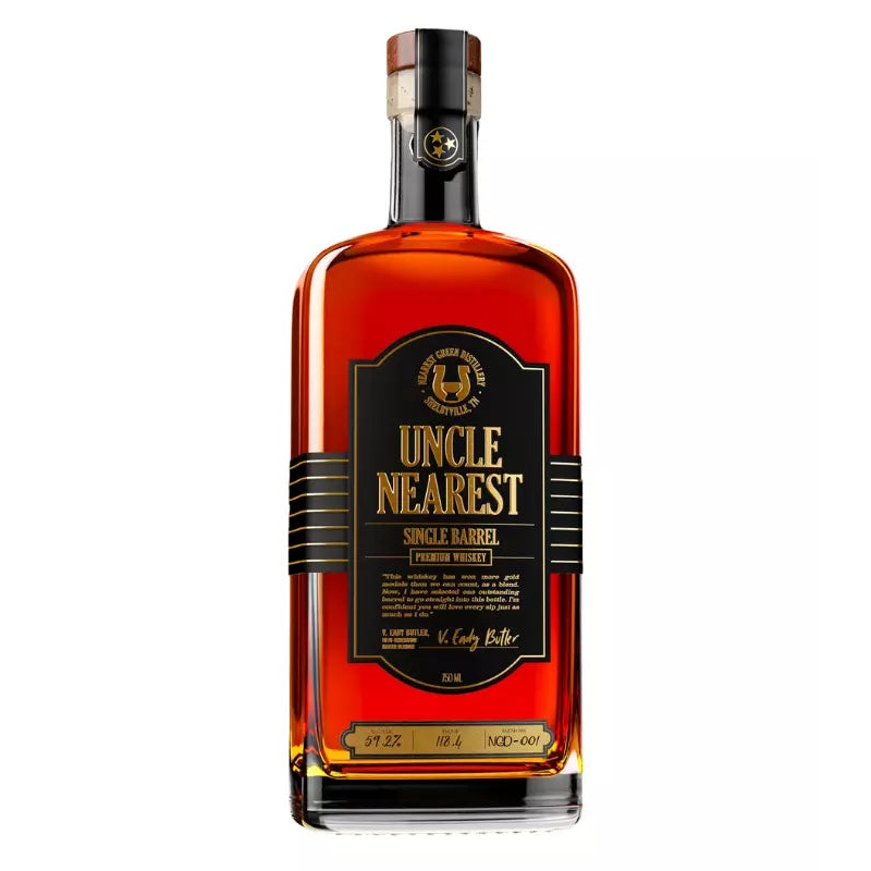 Uncle Nearest Single Barrel Premium Whiskey 750mL