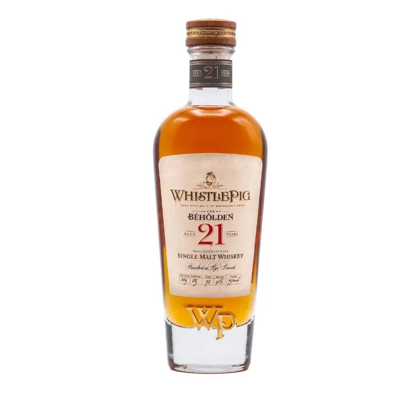 WhistlePig The Bhlden 21 Year Single Malt Whiskey 750mL