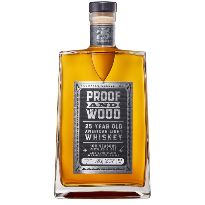 Proof and Wood 100 Seasons 25 Year Old American Whiskey