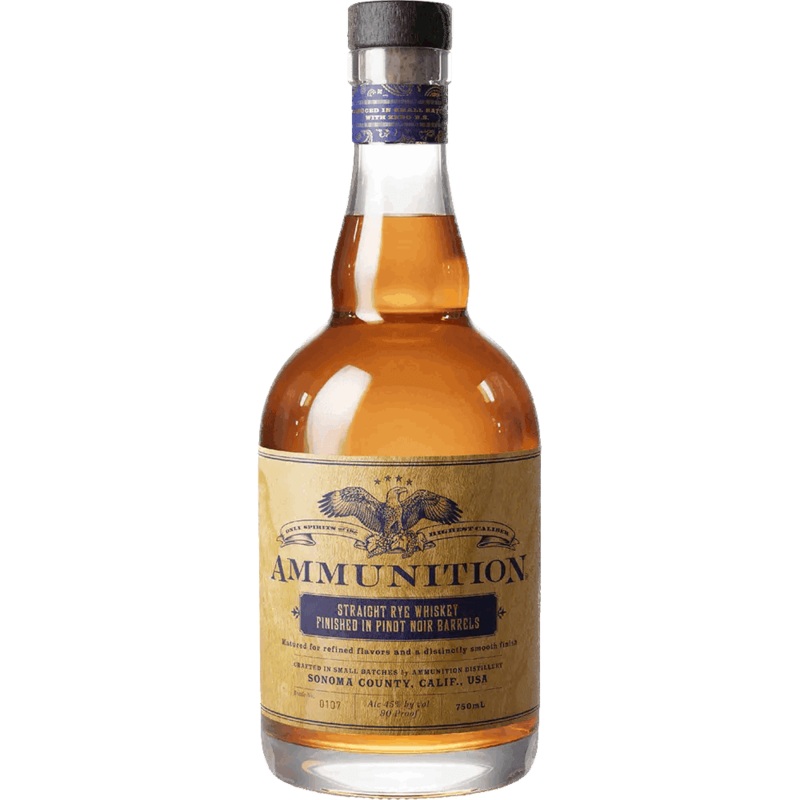 Ammunition Straight Rye Whiskey - 750ML