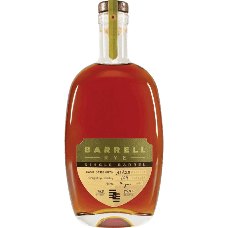 Barrell Indiana Rye Single Barrel Barrel Select