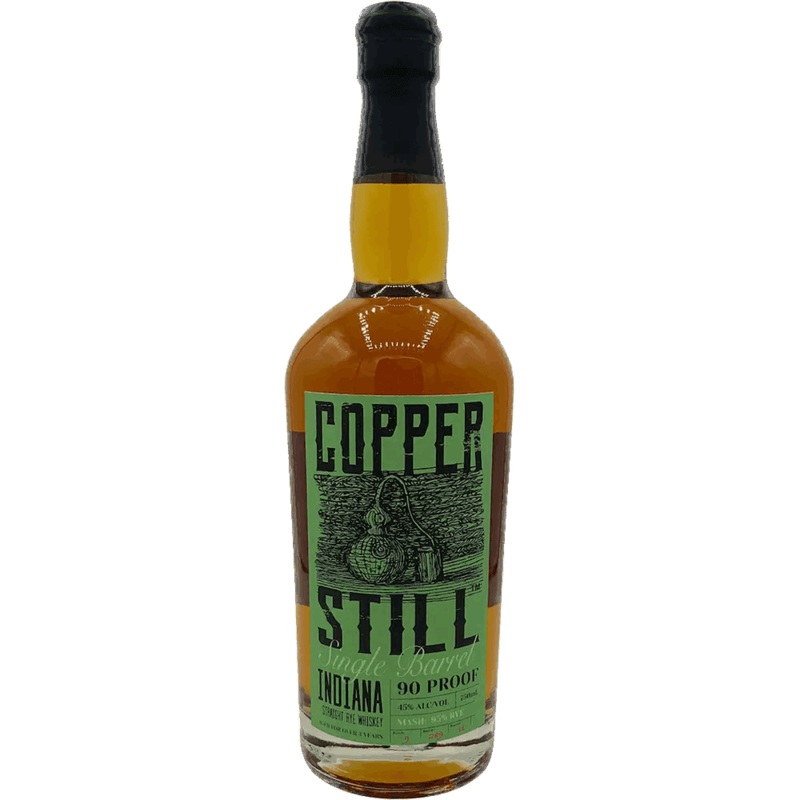 Copper Still Single Barrel Indiana Straight Rye Whiskey