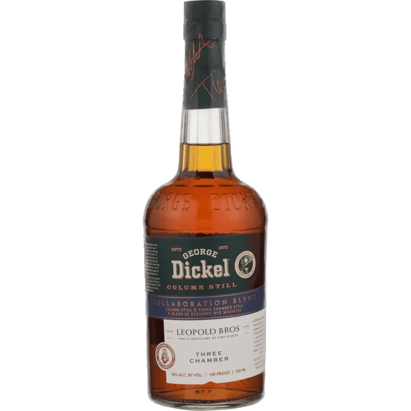George Dickel x Leopold Bros Collaboration Blend Rye Whiskey