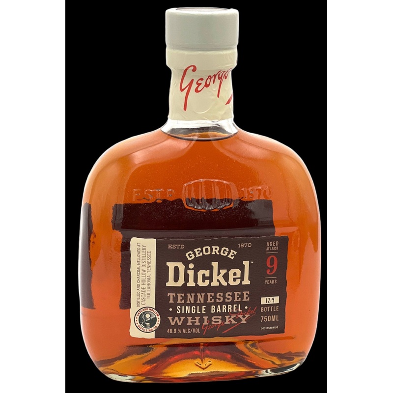 George Dickel 9 Years Old "Hand Selected Barrel" Sour Mash Whisky