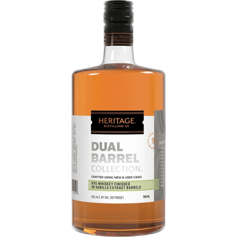 Heritage Dual Barrel Rye Whiskey
