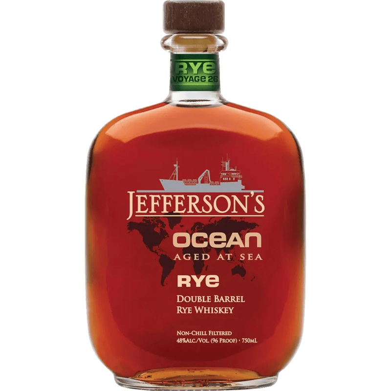Jefferson's Ocean Aged at Sea Double Barrel Rye Whiskey