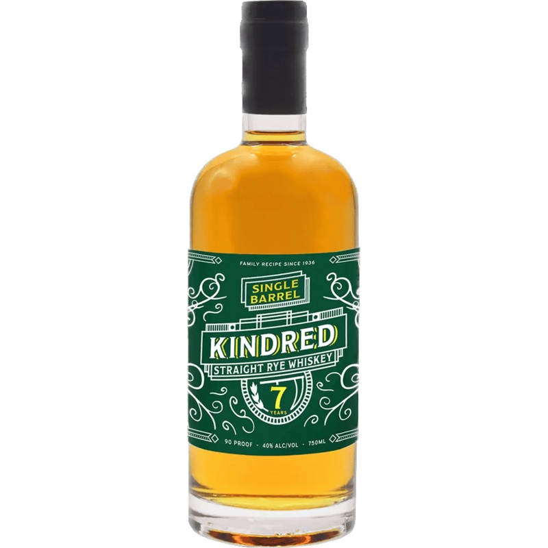 Kindred 7 Year Straight Rye Whiskey