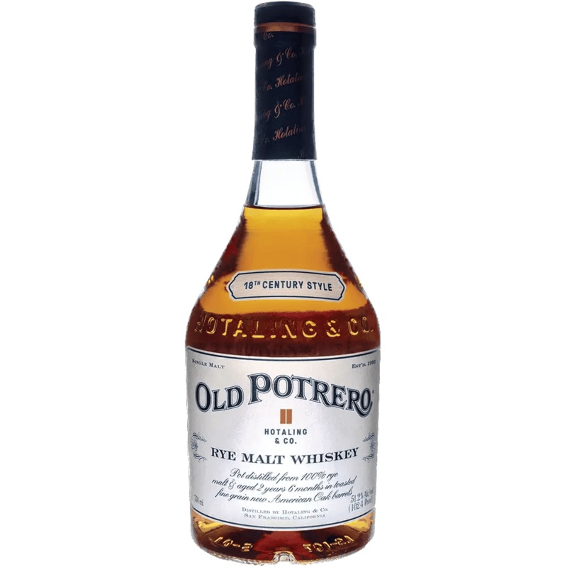 Old Potrero 18th Cent Rye Whiskey