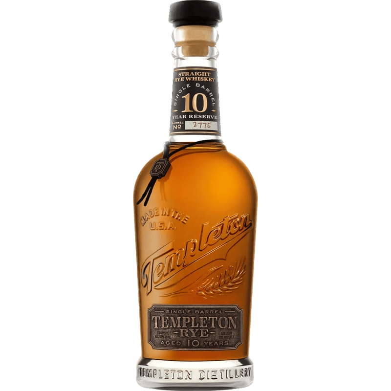 Templeton Rye Whiskey 10 Year
