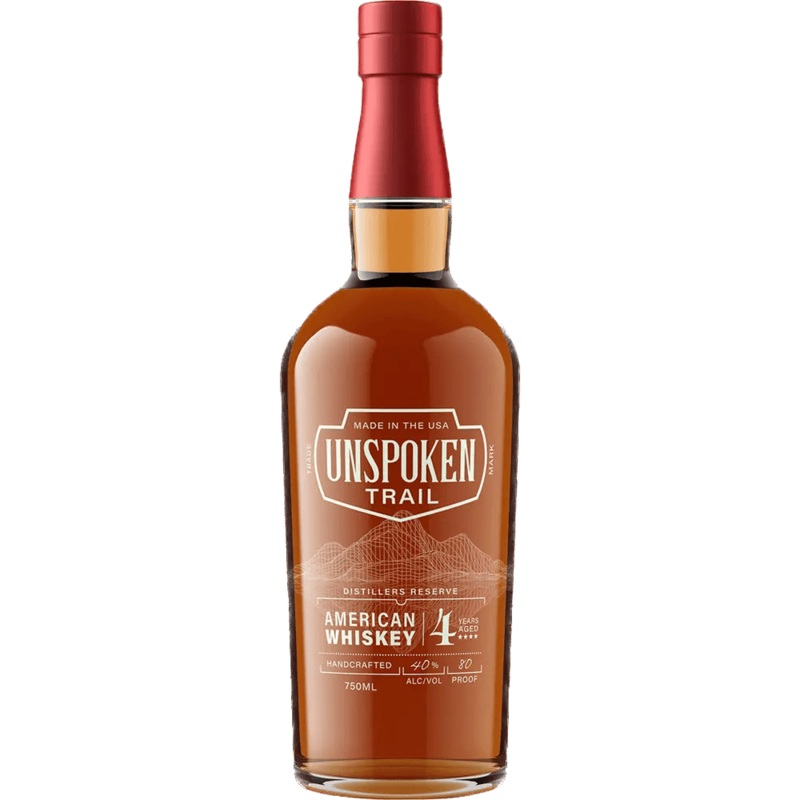 Unspoken Trail 4 Year Whiskey