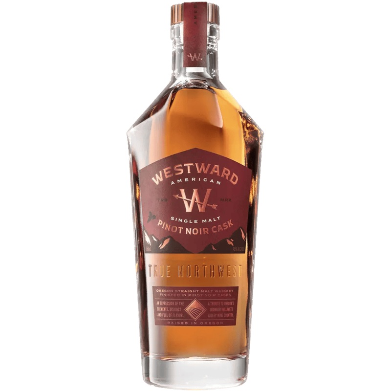 Westward American Single Malt Pinot Noir Cask Finish Whiskey