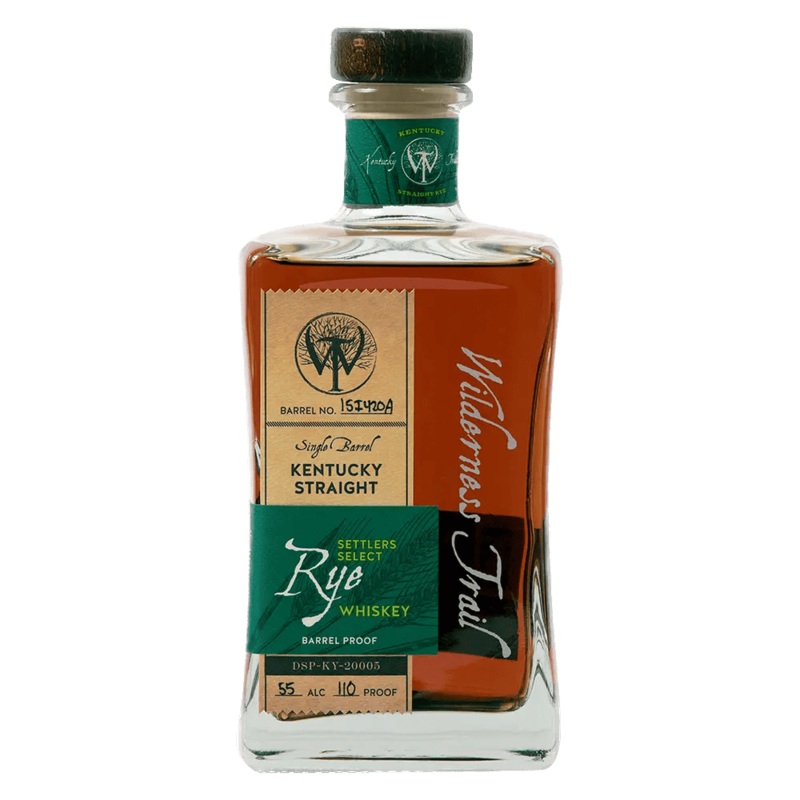 Wilderness Trail Green Label Single Barrel Rye Whiskey Barrel Proof