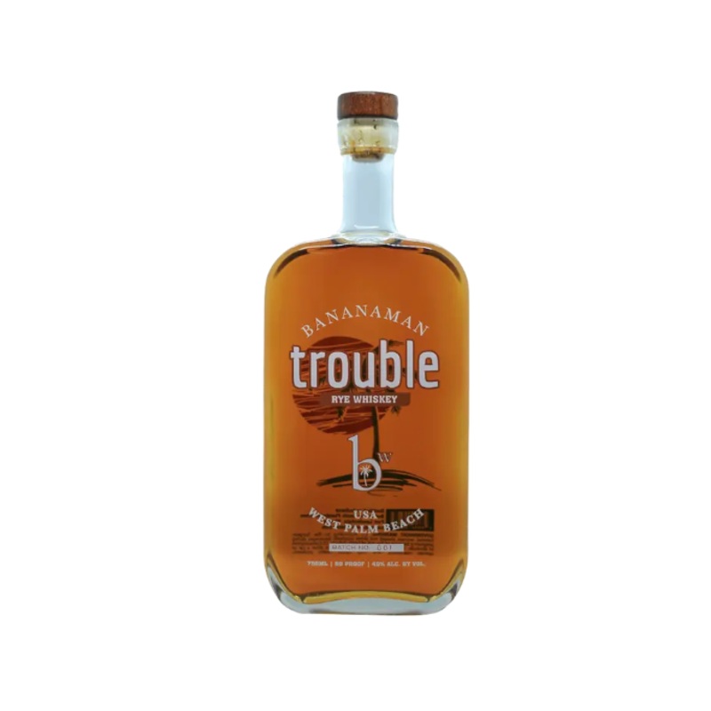 Bananaman Trouble Rye 750ml