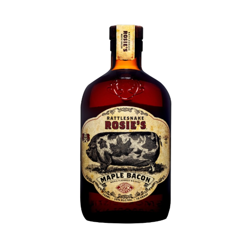 Iron Smoke Rattlesnake Rosies Maple Bacon 750ml