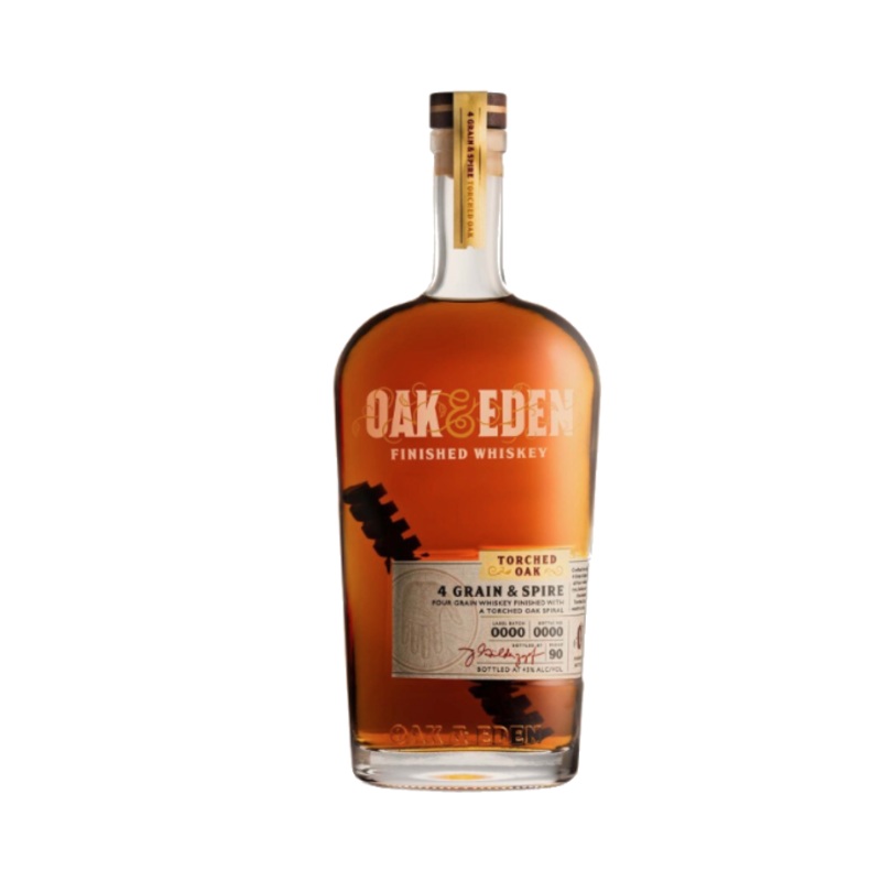 Oak & Eden Torched Oak 4 Grain & Spire 750ml