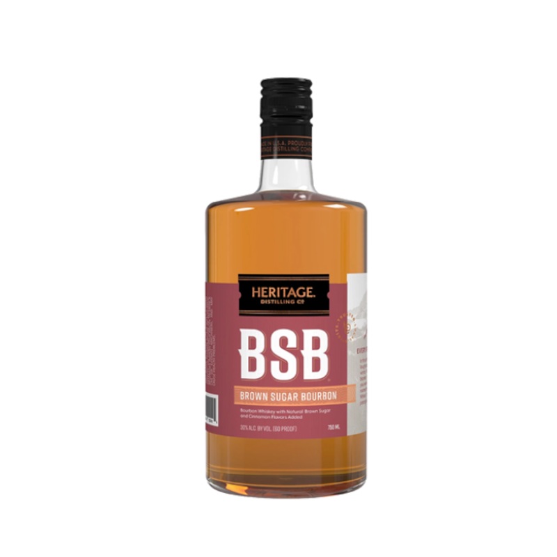 Heritage BSB Brown Sugar 60 Proof 375ml (DNO)