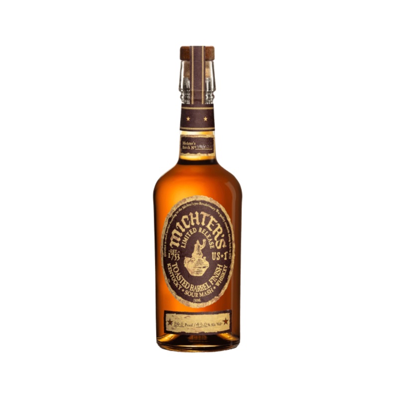 Michters Toasted Barrel Sour Mash Whiskey 750ml