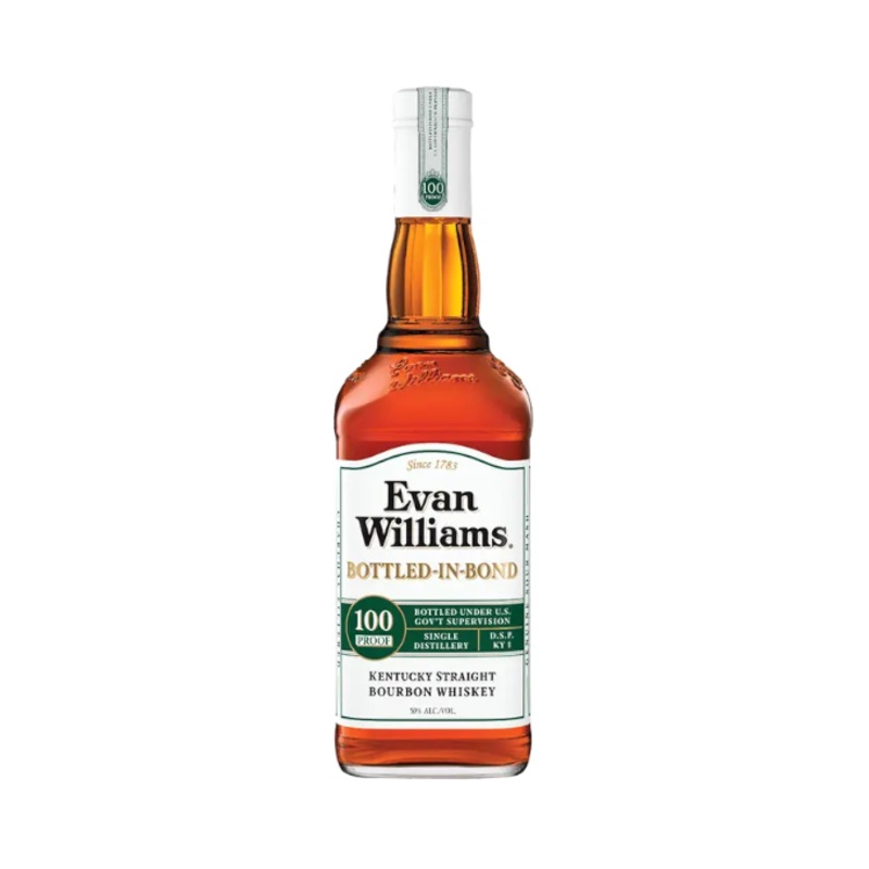 Evan Williams White Label Bottled In Bond 750ml