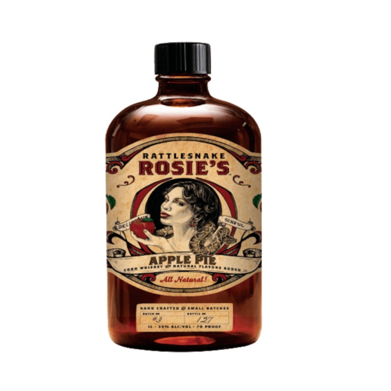 Iron Smoke Rattlesnake Rosies Apple Pie Corn 750ml