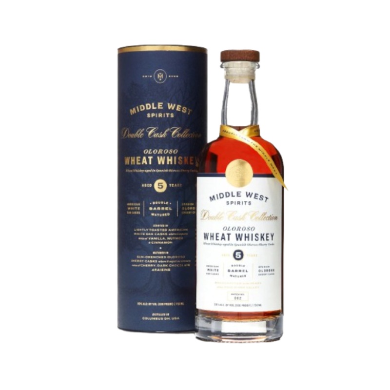Middle West Double Cask Collection Oloroso Wheat 5 Year 750ml