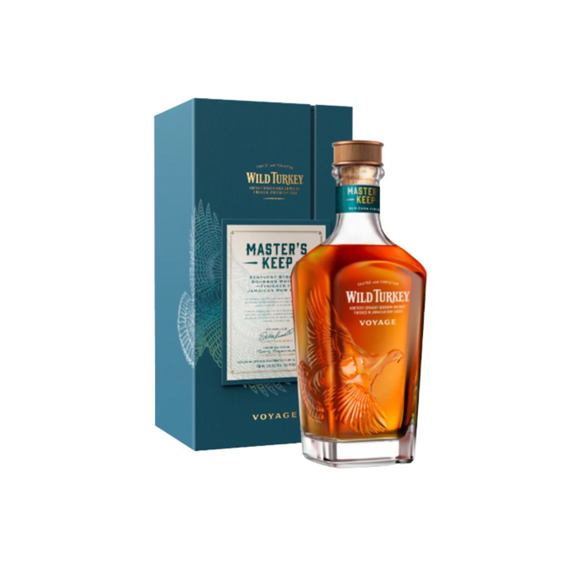 Wild Turkey 10 Years Old Masters Keep Voyage Rum Casks Kentucky SB 750ml (No Barcode)