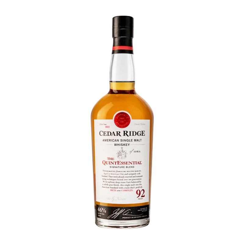 Cedar Ridge The Quintessential Signature Blend