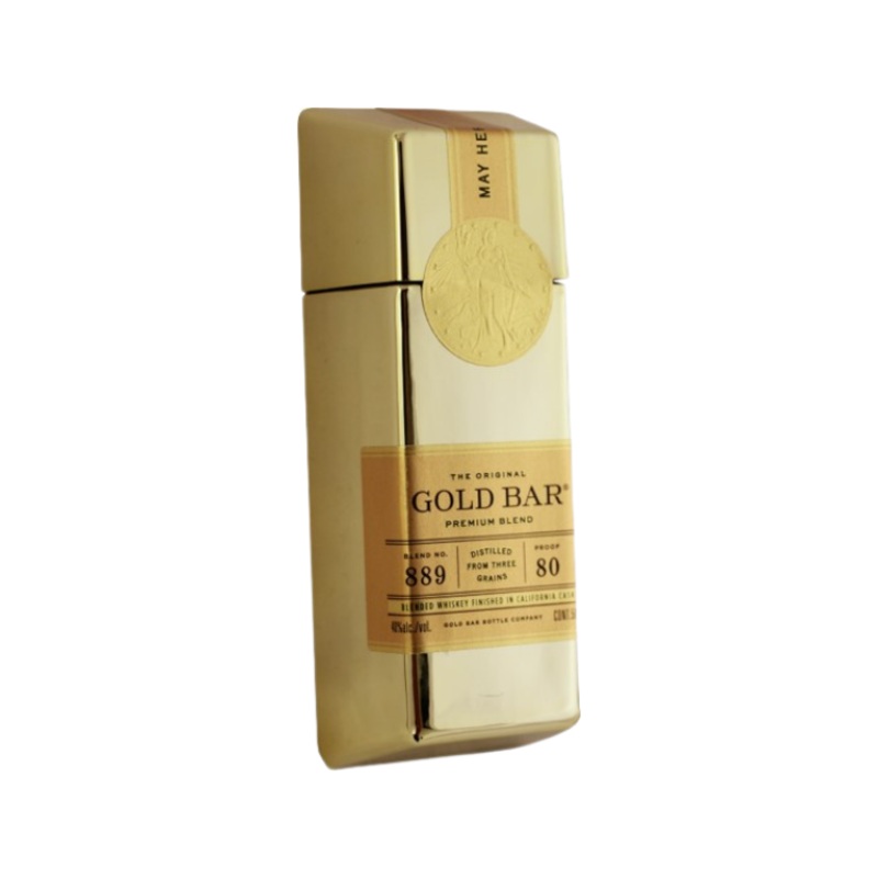 GOLD BAR WHISKEY BLENDED 80 4/12PK