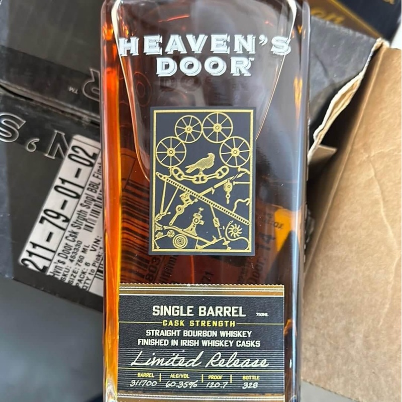 Heaven's Door Single Barrel Cask Strength