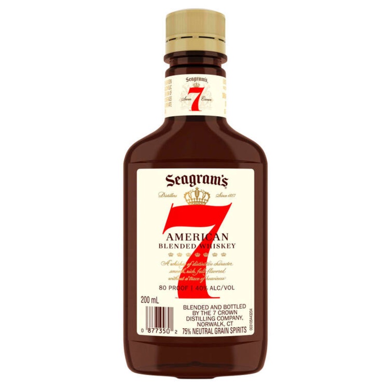 SEAGRAMS 7 CROWN 80 PET