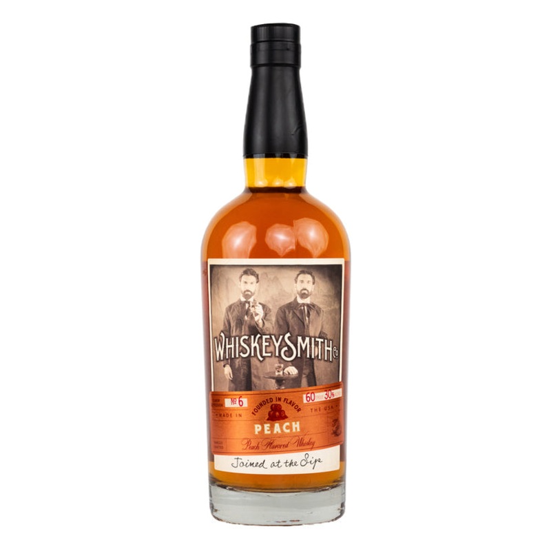 WHISKEYSMITH WSKY PEACH FLAV 60