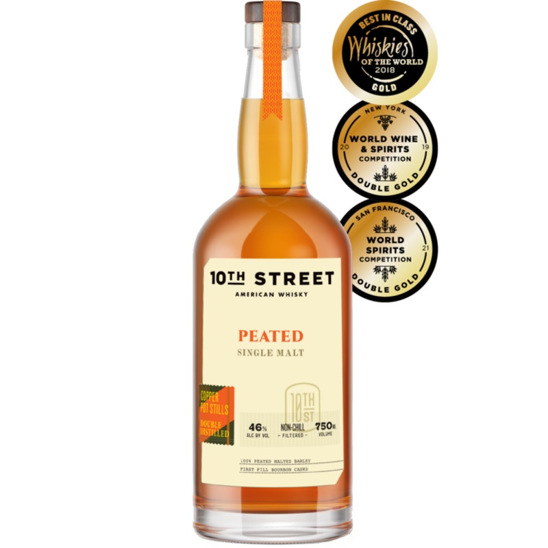 10TH STREET WSKY PEATED SMALT 92