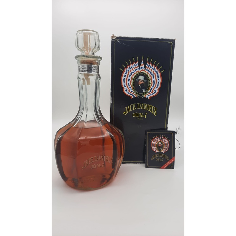1985 Jack Daniel's Black Label Old No.7 Inaugural Bottle 1.75Lt