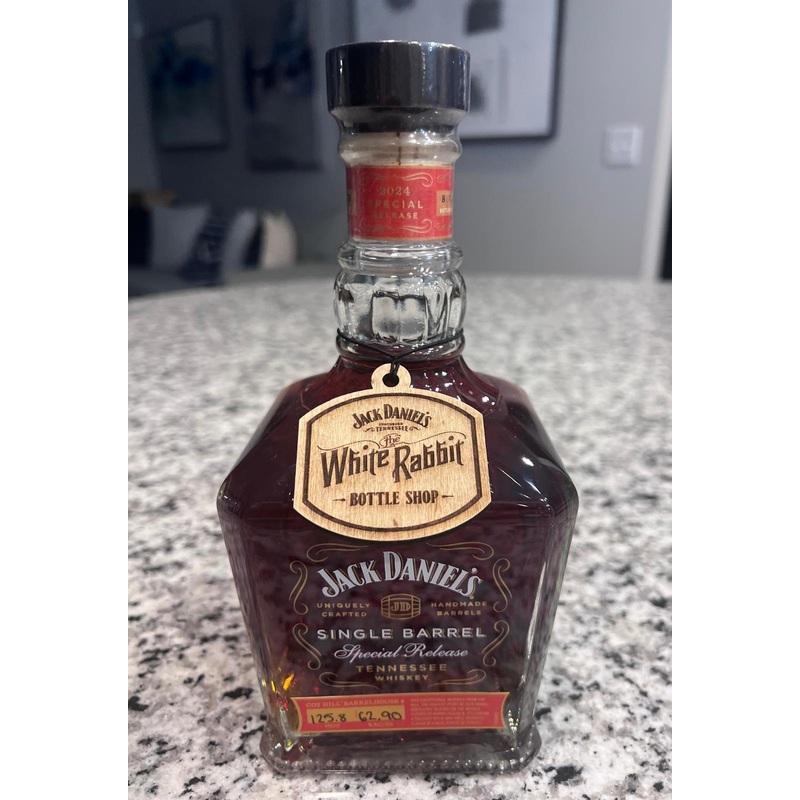 2024 Jack Daniel's White Rabbit Special Release Single Barrel Coy Hill 125.8 Proof Tennessee Whiskey 750ml