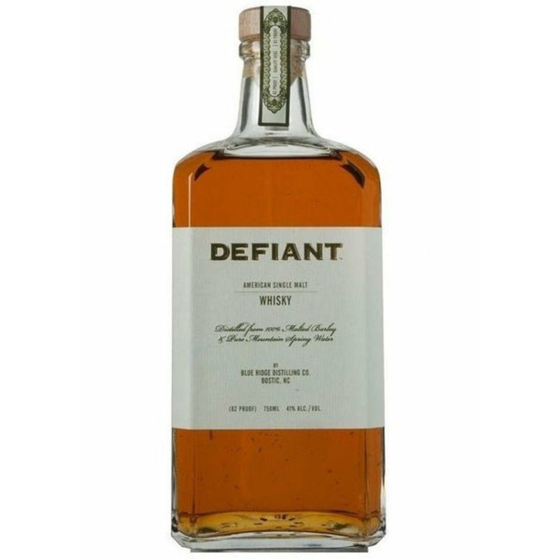 BLUE RIDGE DISTILLING CO. Defiant American Single Malt