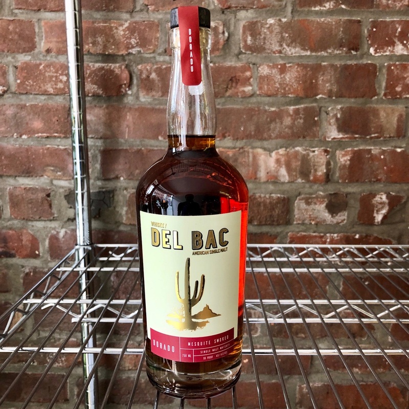 Del Bac Dorado Mesquite Smoked Single Malt Whiskey, Arizona, USA
