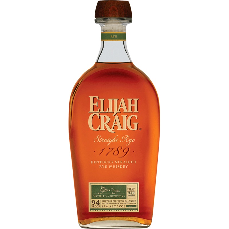 ELIJAH CRAIG Straight Rye 375ml