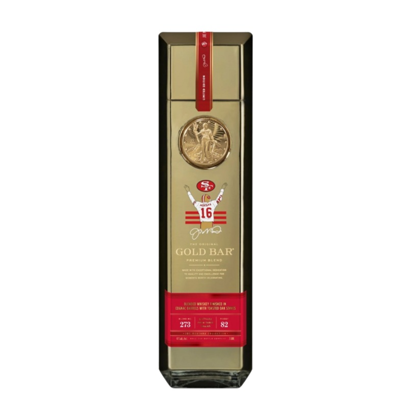 GOLD BAR WSKY BLENDED82JOE MONTANA