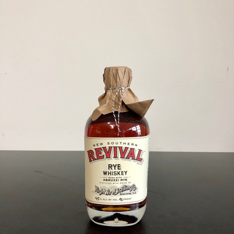 High Wire Distilling Co. Rye Whiskey "Abruzzi Rye", South Carolina, USA