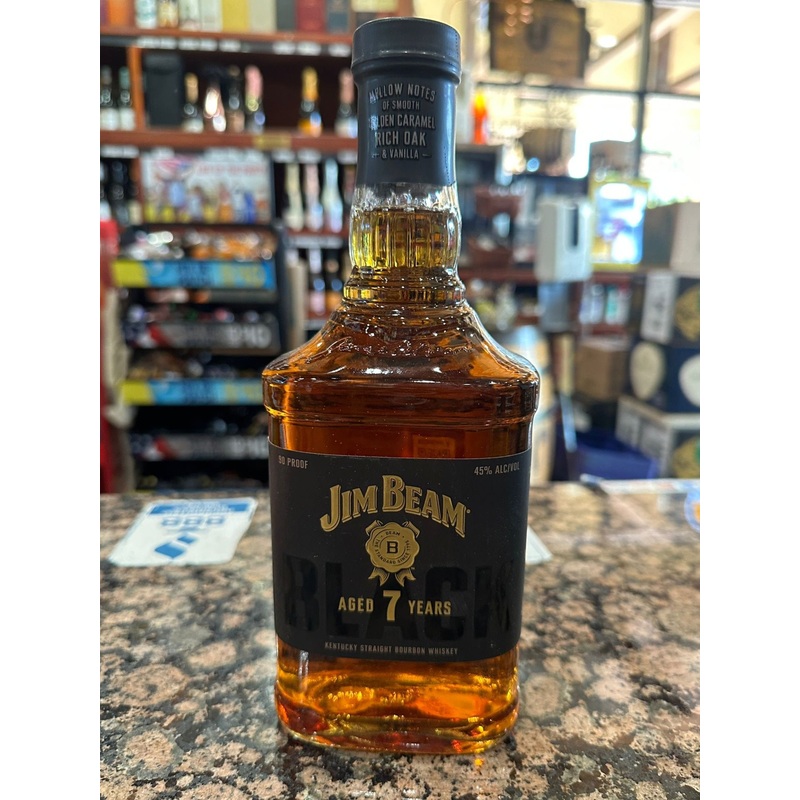 Jim Beam Black 7 Year Kentucky Straight Bourbon Whiskey 750ml