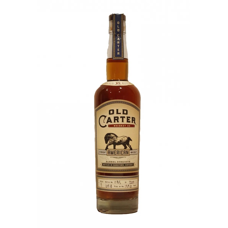 Old Carter 13 Year Old Batch 7 Barrel Strength Straight American Whiskey 750ml