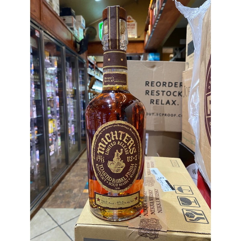 2022 Michter's US-1 Limited Release Toasted Barrel Finish Sour Mash Whiskey 750ml