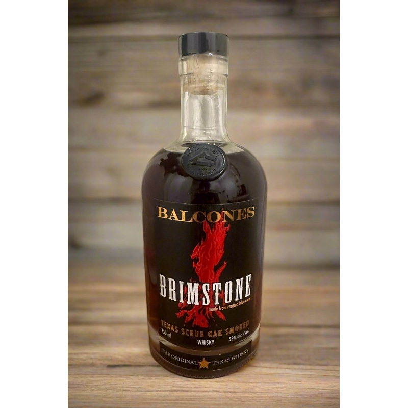 Balcones Distilling Brimstone Texas Scrub Oak Smoked Corn Whisky 750ml