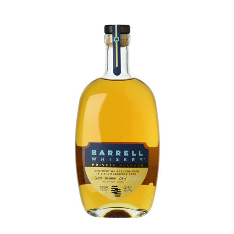 Barrell Craft Spirits Private Release Finished In Rhum Agricole Cask #CH12 Cask Strength Blended Whiskey 750ml
