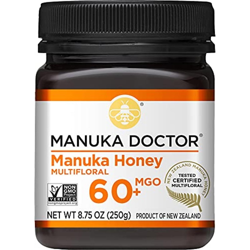 Manuka Doctor Multifloral Manuka Honey MGO 60+ | 8.75 oz (250g) - Pure & Natural