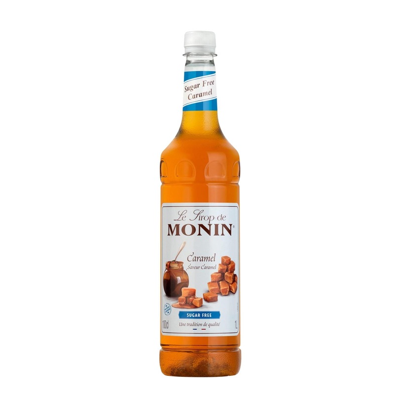 Monin Caramel Sugar Free Syrup - 4x1Ltr Caramel 4 - Buy Online
